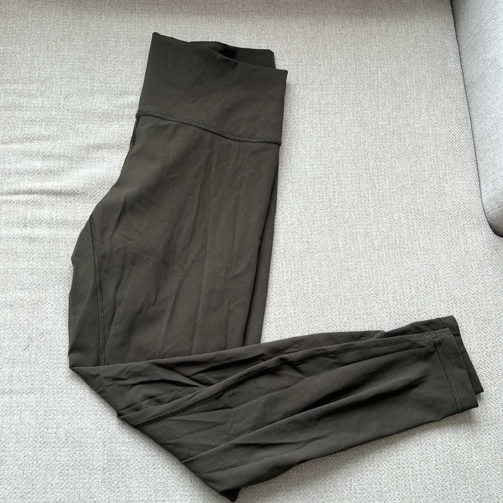 Lululemon Wunder Under High-Rise Tight 28" Full-On Luxtreme in Dark Olive 12